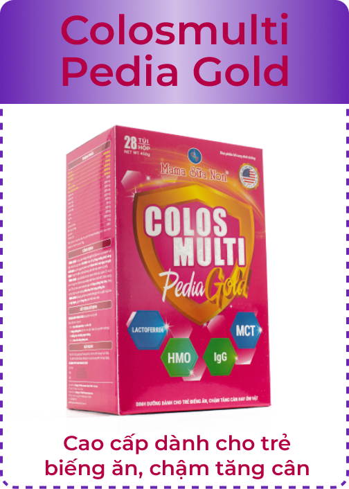 pedia gold cho trẻ biếng ăn. chậm cân
