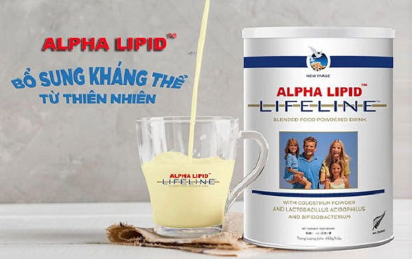 Sữa non giàu kháng thể tự nhiên, Alpha Lipid